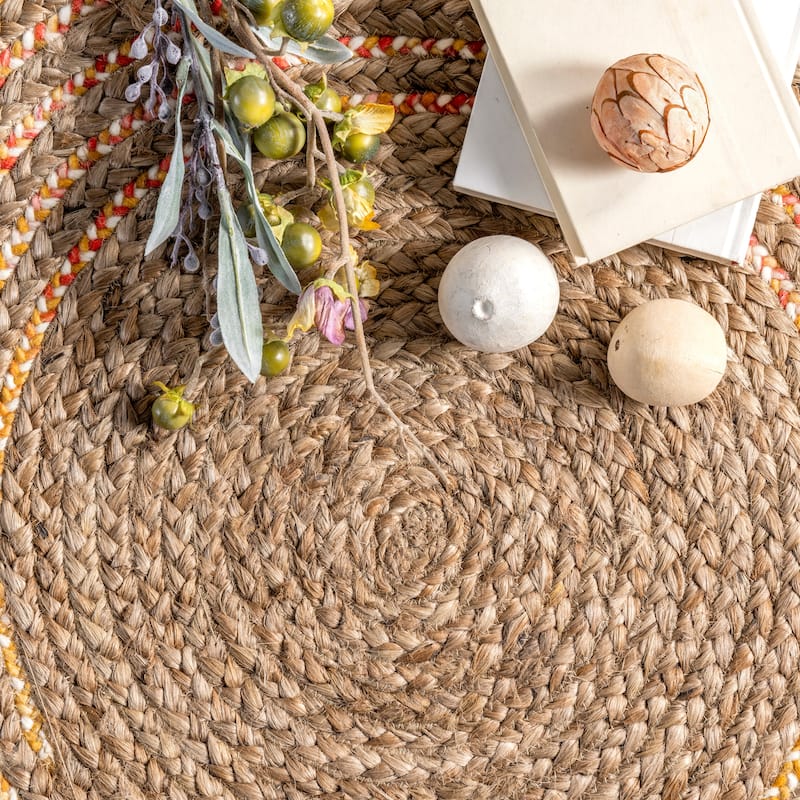 Nuloom Draya Casual Braided Jute Area Rug