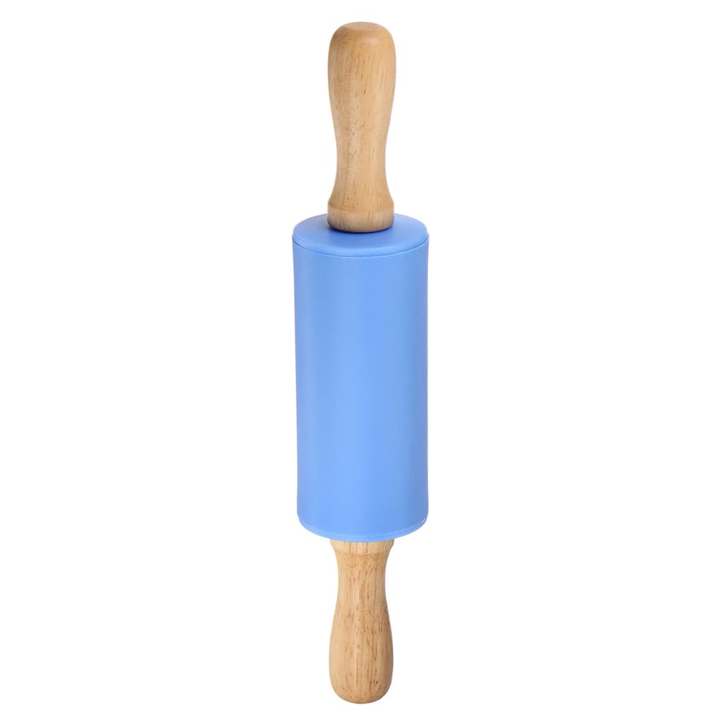 Silicone Rolling Pins for Baking 23.5cm x 4.2cm Blue