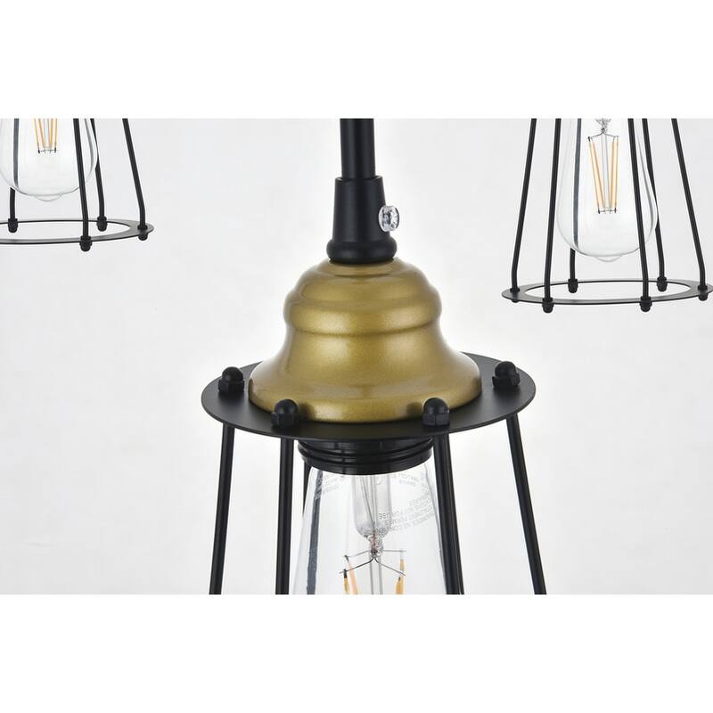 Auspice 3 light chrome Pendant