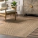 preview thumbnail 8 of 12, Nuloom Elba SuperiorWash Triangular Easy-Jute Machine Washable Area Rug