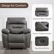 preview thumbnail 51 of 60, Lauren Manual Recliner Glider Rocker Chair for Living Room