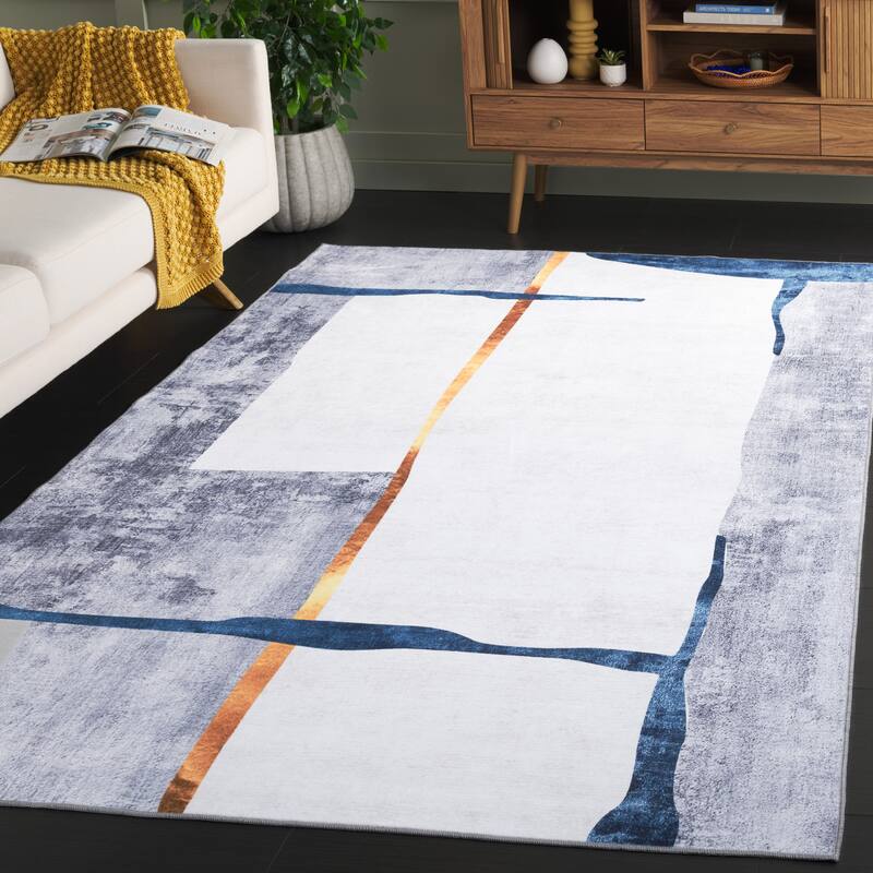 SAFAVIEH Santa Monica Karine Modern & Contemporary Rug - 5' x 8' - Grey/Light Grey