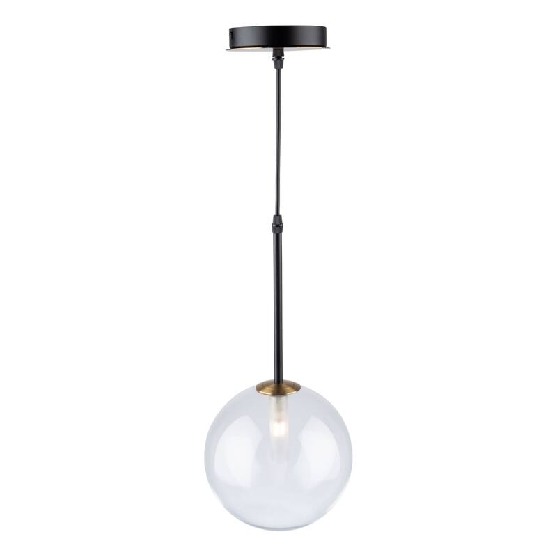 Artcraft Aurelia - 1-Light Pendant - Matte Black/Brass - Matte Black & Brass - Matte Black & Brass