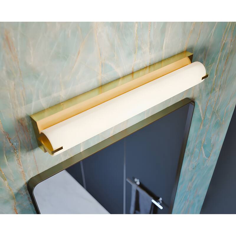 Axel 24" LED Vanity Light - 24.75"L x 4.13"Ext x 4.13"H