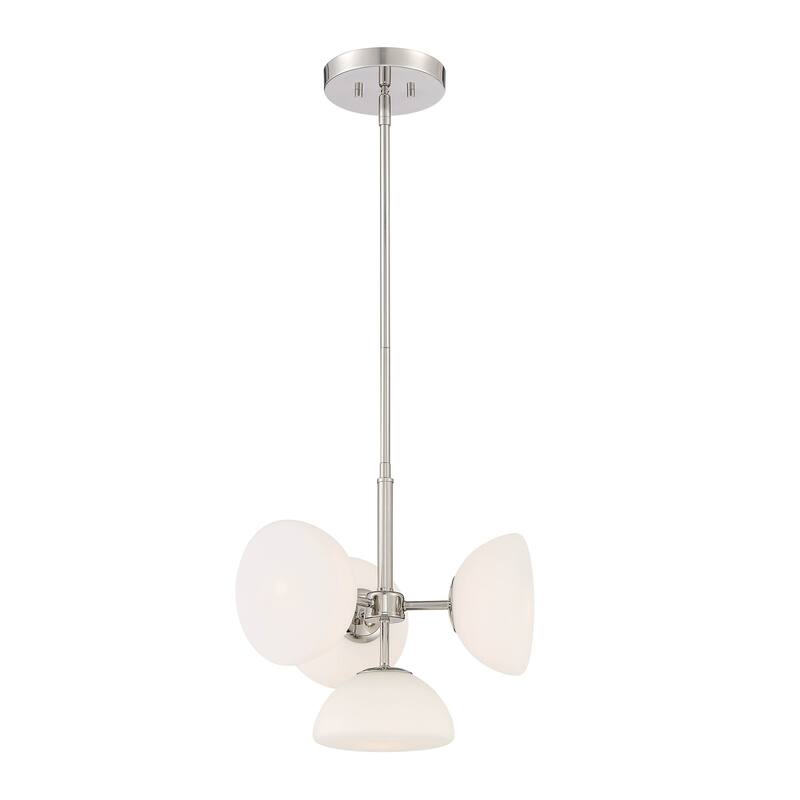 Zio 4 Light Chandelier Convertible - 14.5