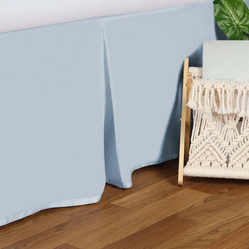 Superior 300 Thread Count Solid Combed Cotton Drop Bedskirt
