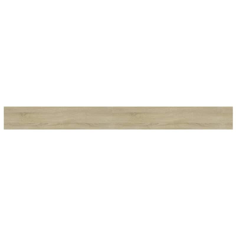 vidaXL Bookshelf Boards 8 pcs Sonoma Oak 39.4"x3.9"x0.6" Chipboard