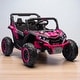 preview thumbnail 13 of 47, 24V 2-Seater Kids Ride On UTV with Remote Control, Suspension, Music, Bluetooth, Storage, LED Lights for Ages 3+
