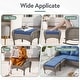 preview thumbnail 35 of 34, Outdoor Patio Ottoman with Seat Cushion