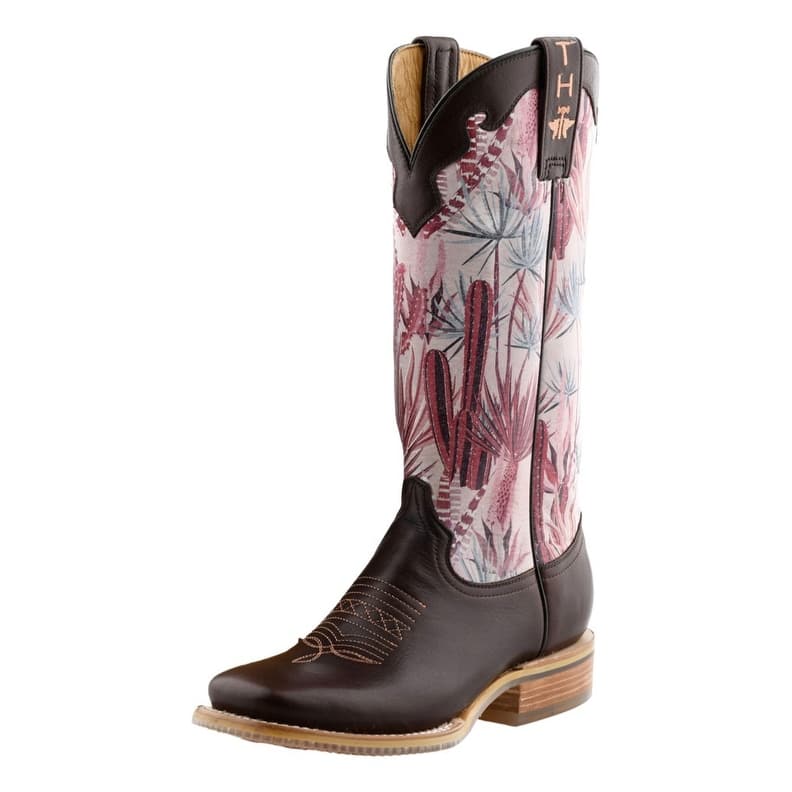 Tin Haul Western Boots Womens Cactus Brown 14-021-0007-1470 BR