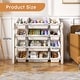 preview thumbnail 6 of 8, Kids Toy Storage Organizer with 12 Bins, Multi-functional Nursery Organizer Kids Furniture Set Toy Storage Cabinet Unit