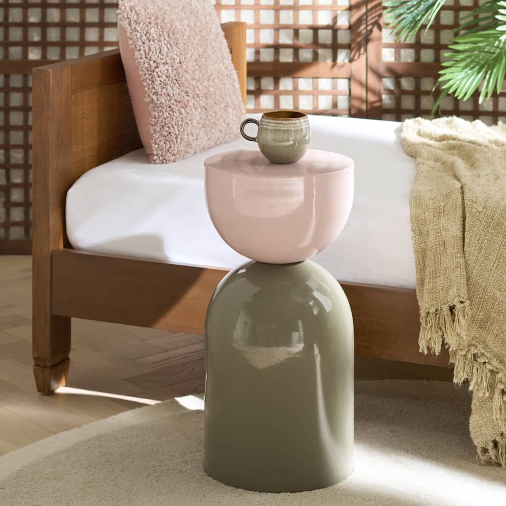 SAFAVIEH Home Rafu Accent Table - 12"W x 12"D x 25"H