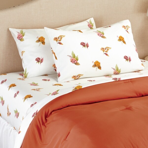 Duvet cover bed deals sheet pillowcase set