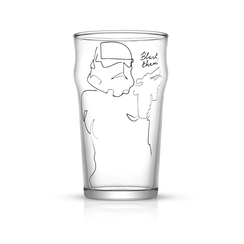 Star Wars Striking Sketch Characters Pint Mug - 19.2 oz - Set of 4