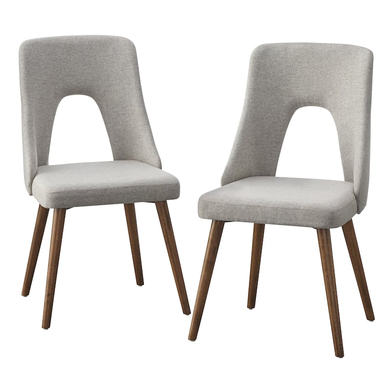 Lifestorey Clover Solid Wood Dining Chair (Set of 2)