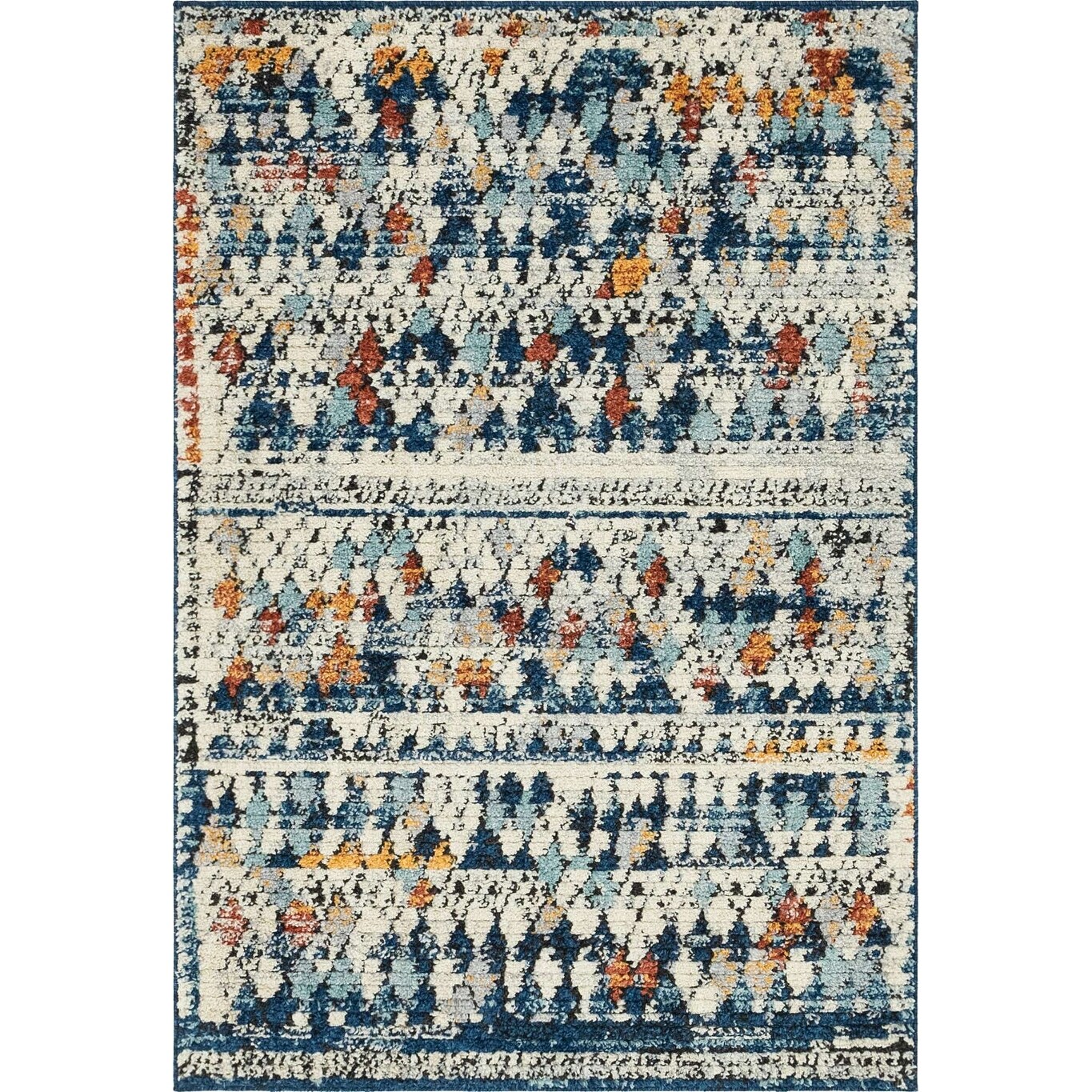 Unique Loom Atlas Morocco Rug - 5' 0 x 8' 0 - Multi