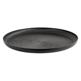 Kate and Laurel Stovring Round Metal Tray - 16" Diameter