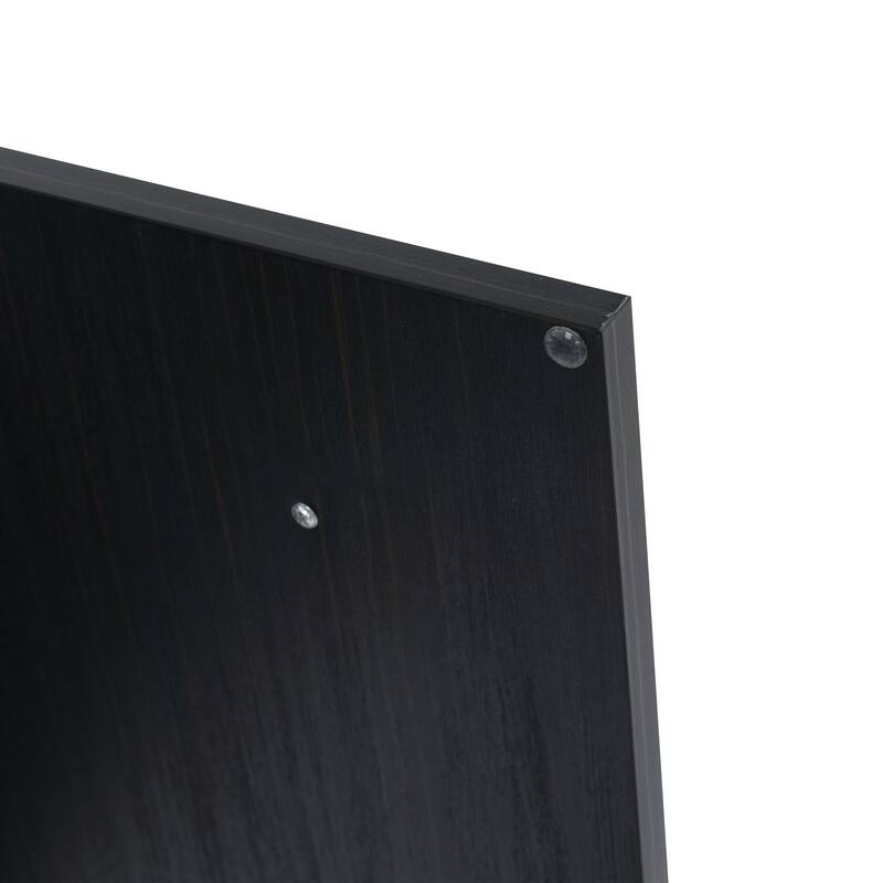 30" Floating Bathroom Vanity with Resin Sink, Soft-Closing Hinges, Ample Storage, and Black Chestnut Finish