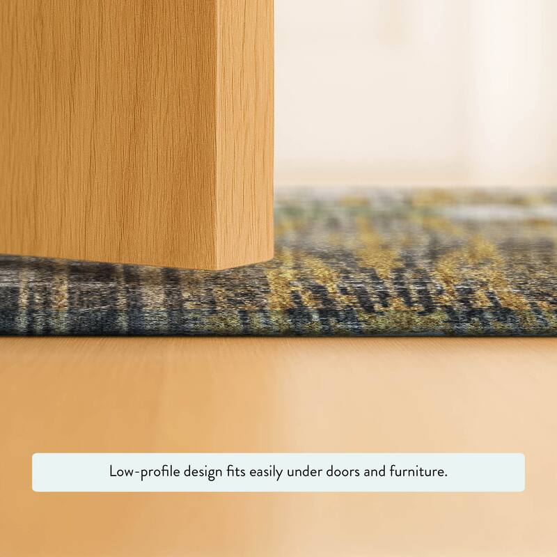 Machine Washable Indoor/ Outdoor Chic Veta Chantille Rug