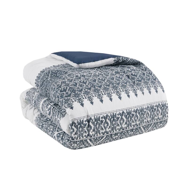 GDF Studio - Mila Cotton Comforter Set with Chenille Tufting