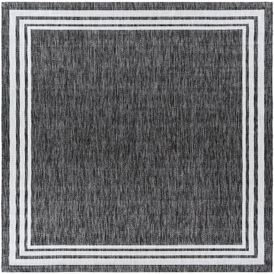 Livabliss Jeremie Indoor/ Outdoor Border Area Rug