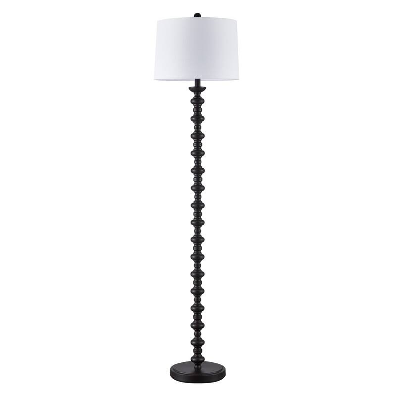 KWOTI 64''H Bronze Traditional Floor Lamp with Drum Shade