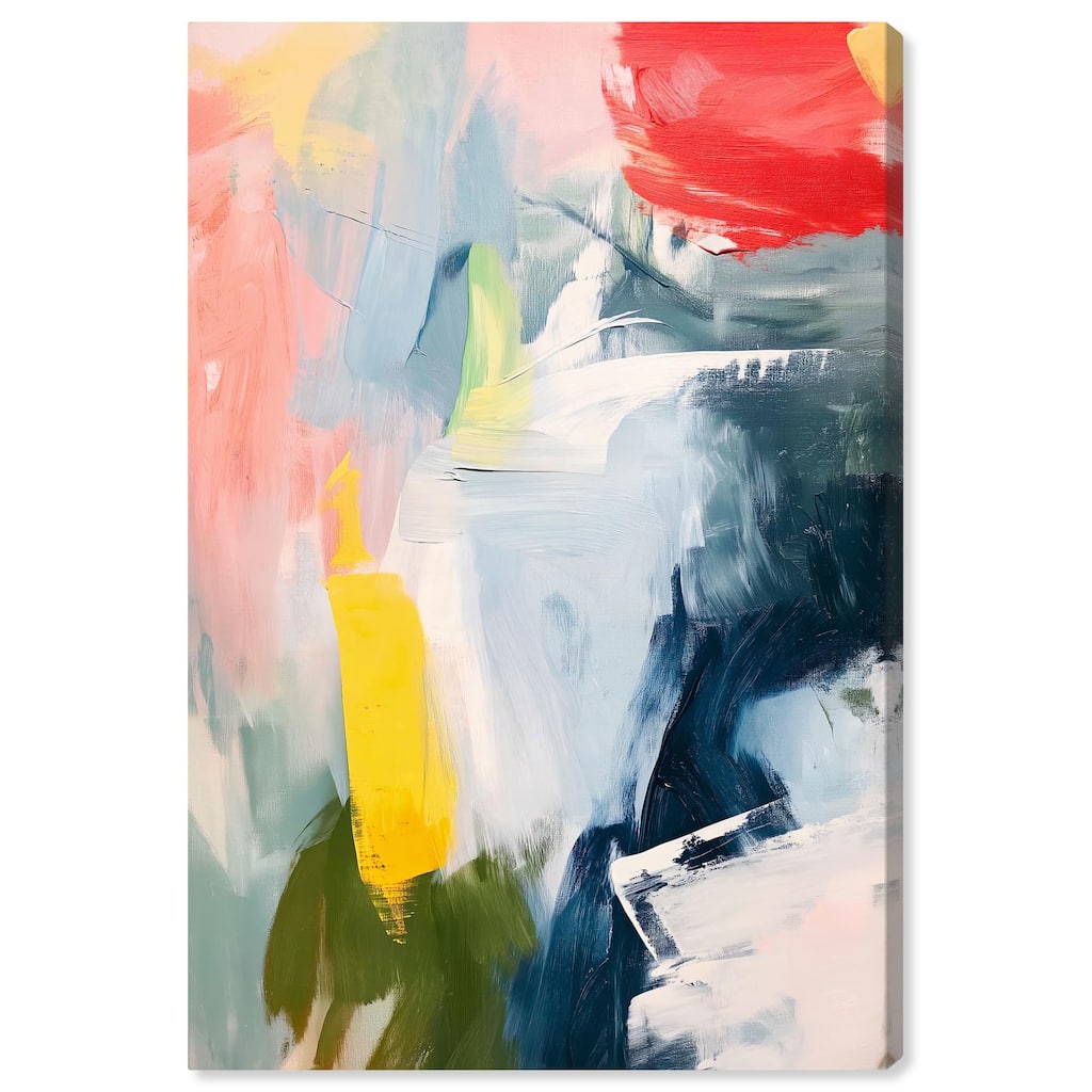 Confetti Storm Canvas by Art Remedy, Gallery Wrapped