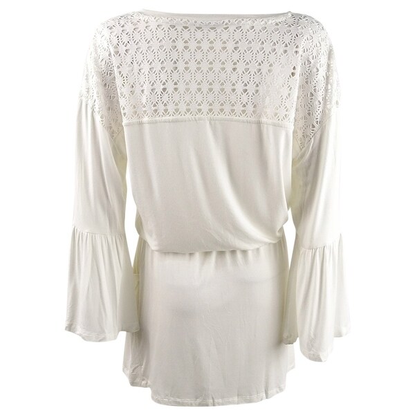 bell sleeve tunic dress