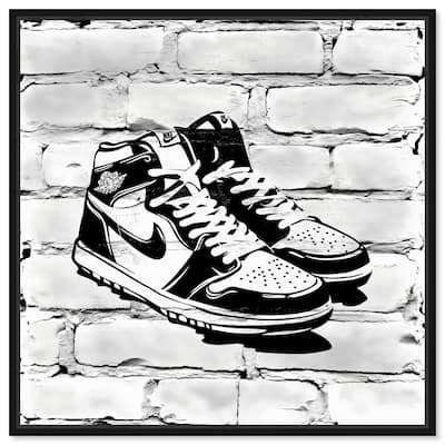 Brick City Jordans Canvas by Art Remedy