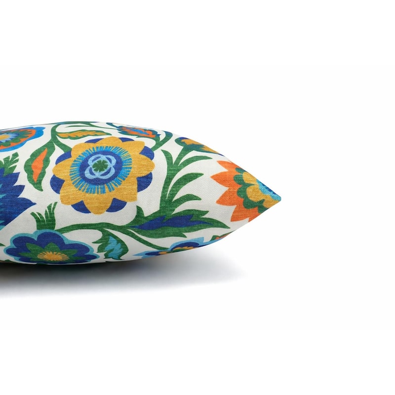 2 Pack Throw Pillows, Waterproof & Fade-Resistant Patio Cushions- Soft & Comfortable Decorative Pillow Covers (18x18")