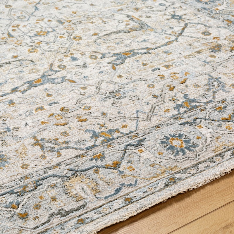 Livabliss Transitional Dresden Medallion Area Rug