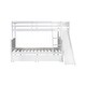 preview thumbnail 11 of 18, Twin over Full Bunk Bed with 2 Drawers, Slide, Shelves, Ladder