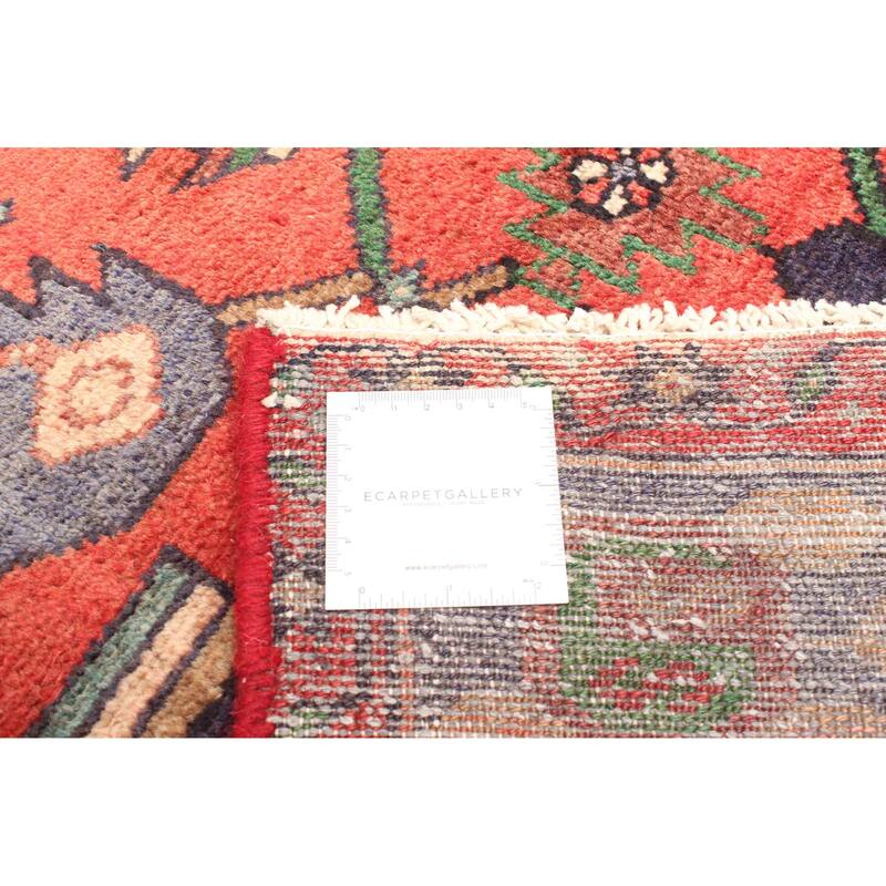 ECARPETGALLERY Hand-knotted Andelz Red Wool Rug - 3'10 x 6'8