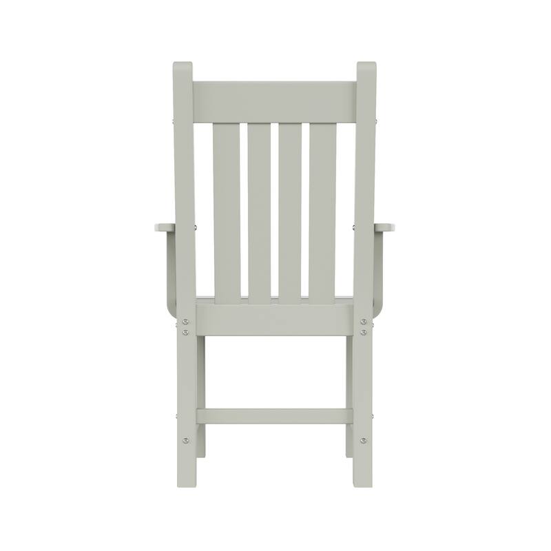 Laguna Hdpe All Weather Outdoor Patio Dining Chair With Arms