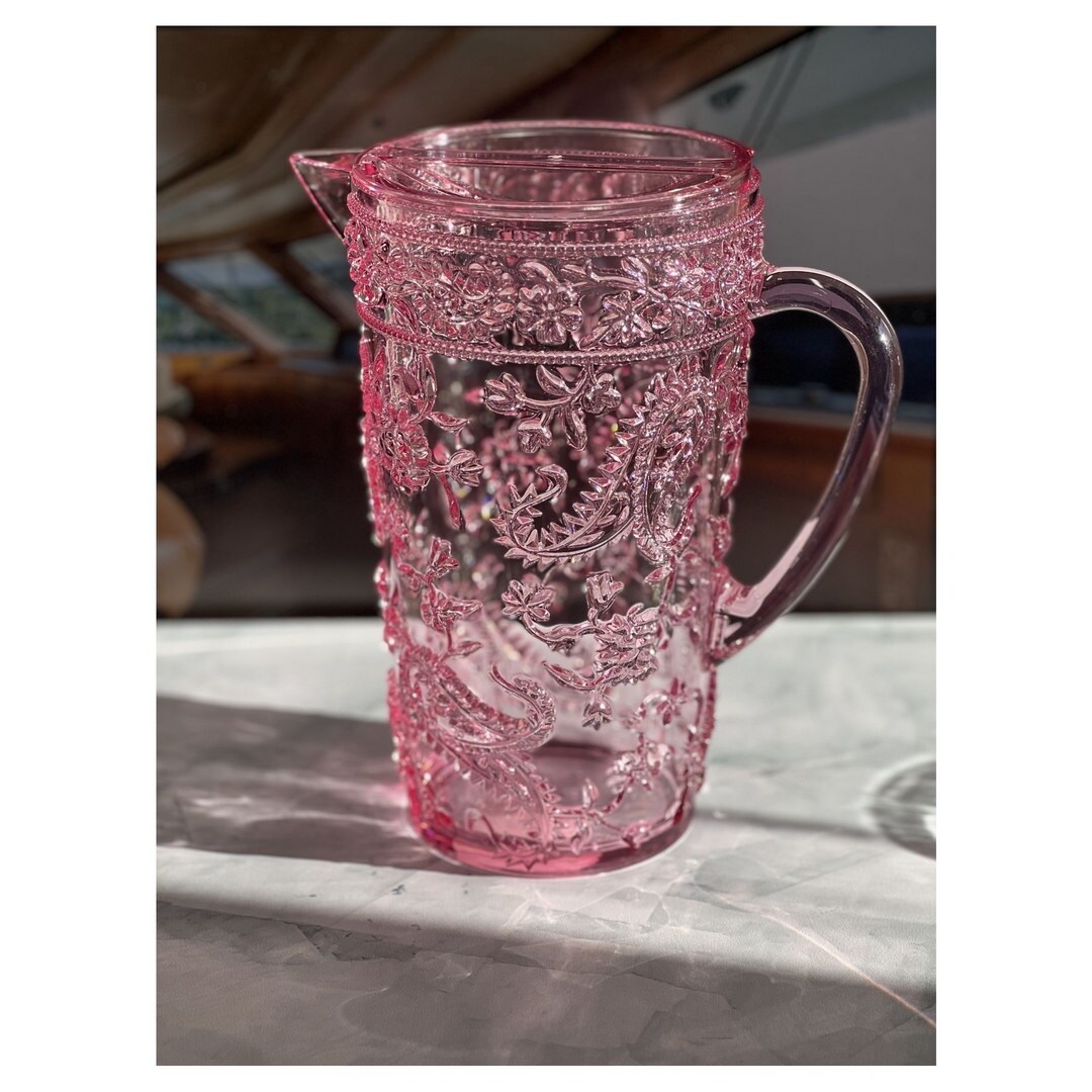 Amazon.com | Alipis Glass Tea Pitcher Square Small Glass
