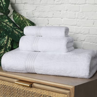 Superior Heritage Egyptian Cotton Absorbent 3-Piece Towel Set