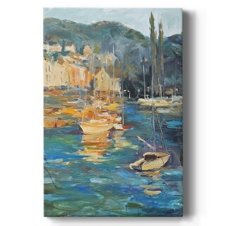 Tropical Stems II Premium Gallery Wrapped Canvas - Ready to Hang - Bed ...