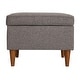 preview thumbnail 13 of 20, Atley Upholstered Ottoman with Storage and Solid Wood Legs