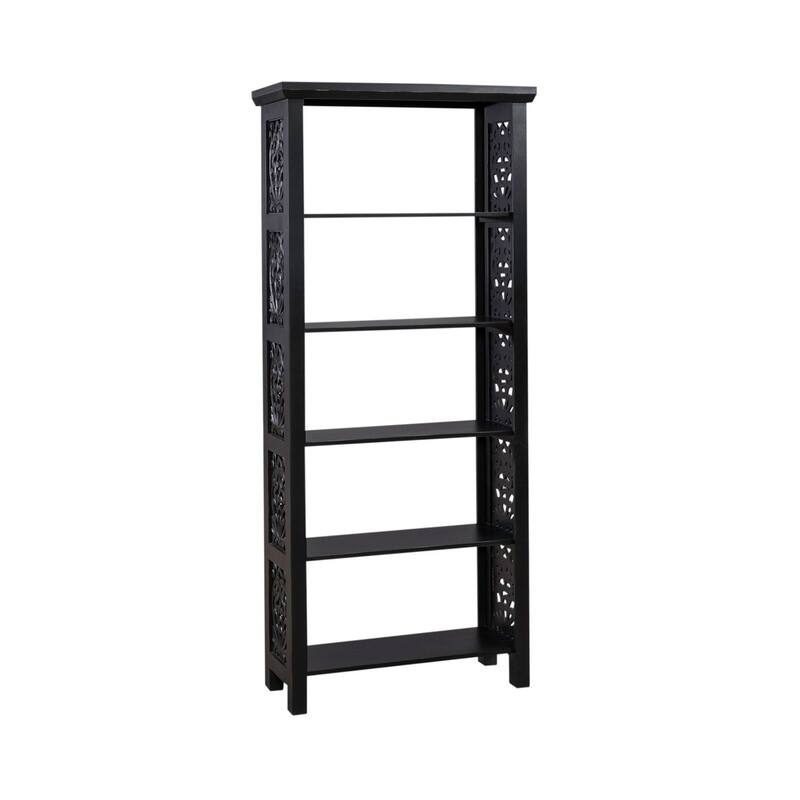 Trellis Lane Weathered Accent Bookcase
