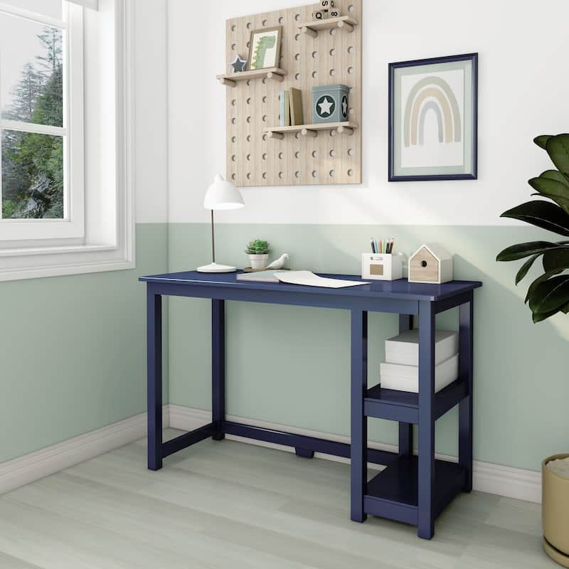 Max and Lily Desk with Bookshelves