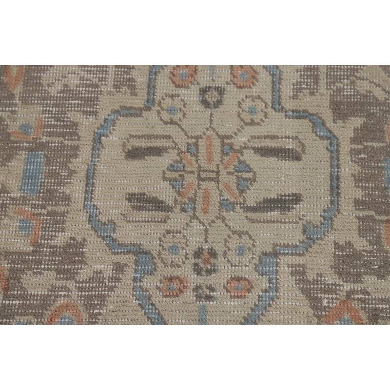 Traditional Tabriz Persian Area Rug Hand-Knotted Bedroom Wool Carpet - 6'5"x 8'11"