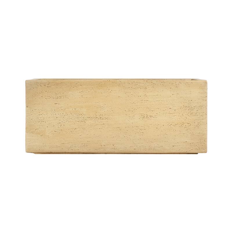 Christopher Knight Home - Danny MGO Patio Rectangle Planter Box(Set of 2)