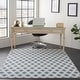 preview thumbnail 1 of 32, Nourison Grafix Modern Geometric Area Rug 5'3" x 7'3" - Blue - Runner/Rectangle