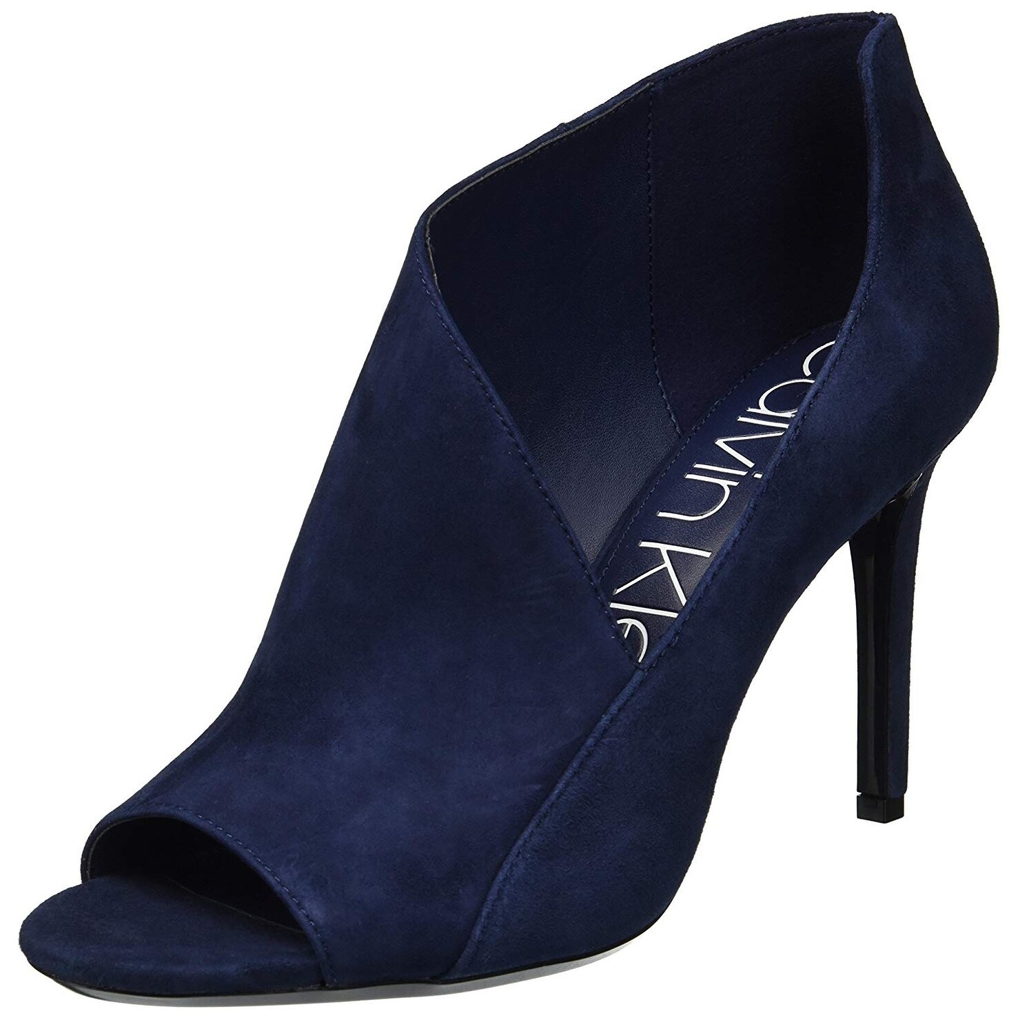 calvin klein peep toe heels