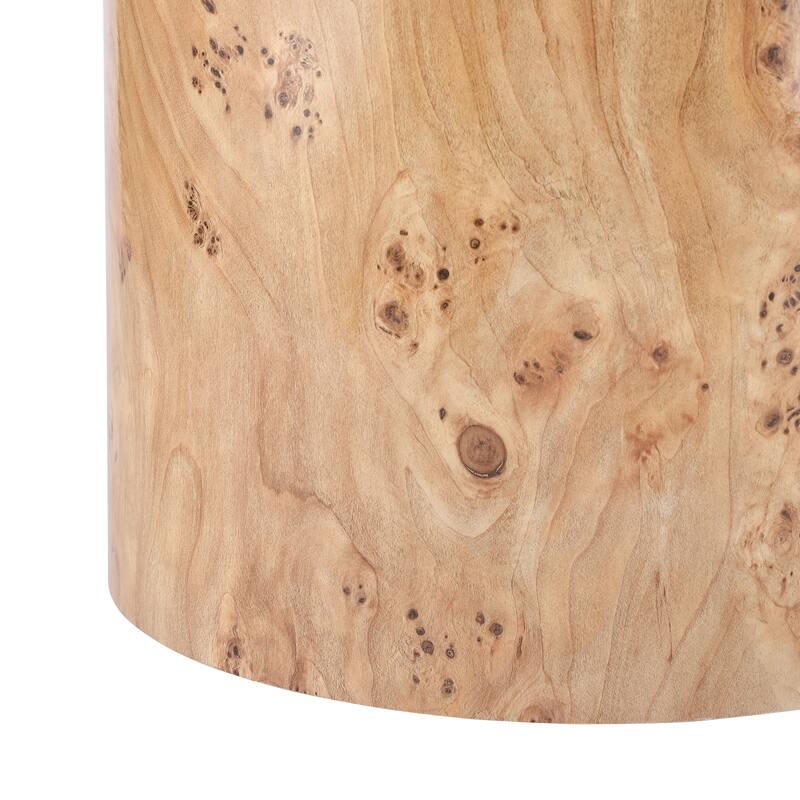 Christopher Knight Home - Mollet Modern 2-Piece Nesting Side End Table Set with Cylindrical Silhouette, Versatile Indoor Use