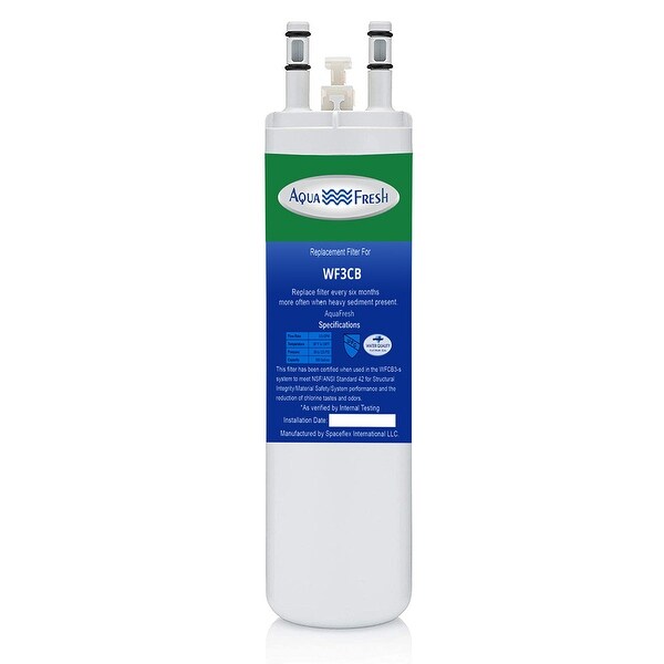 Aqua Fresh Replacement For Frigidaire Wf3cb Puresource3 Ultrawf Refrigerator Water Filter 1 Pack White Full Overstock 30747217