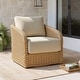 preview thumbnail 7 of 28, Spruce & Spring Patio Fruniture Outdoor Swivel Chair and Side Table 1 Chair