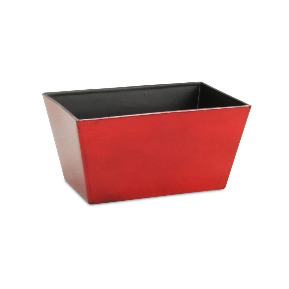 Harper 8.25 Inch Rectangular Tapered Plastic Pot