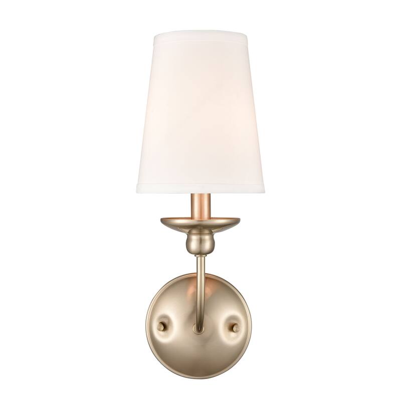 Millennium Lighting Delvona 1-Light Wall Sconce in Modern Gold or Matte Black