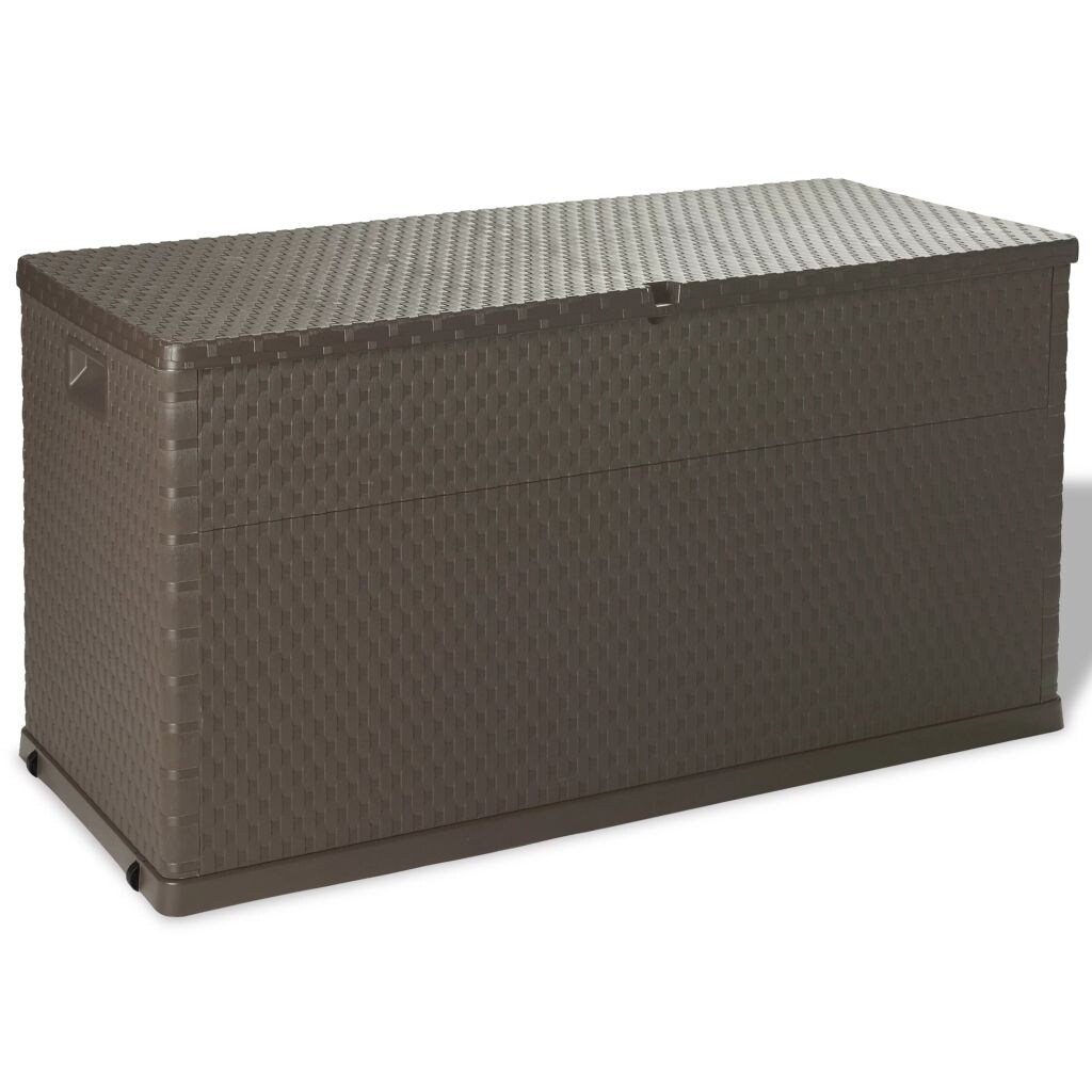 Shop Vidaxl Garden Storage Box Brown 47 2 X22 X24 8 Overstock